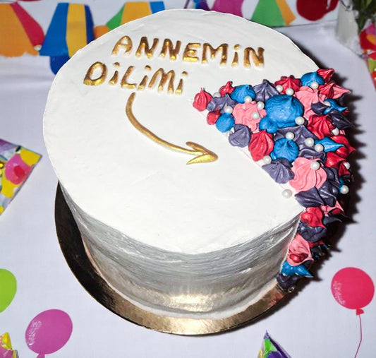 Annemin Dilimi Özel Tasarım Pasta