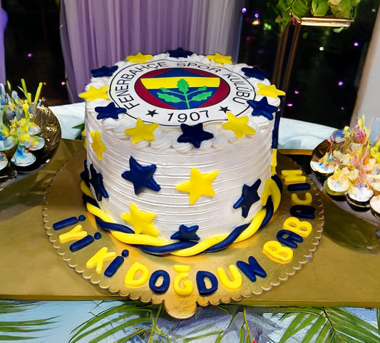 Fenerbahçeli Babalar Günü Pastası