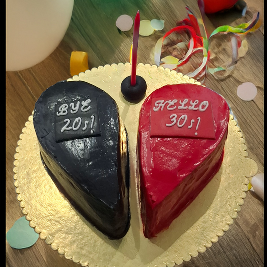 Bye 20’s Hello 30’s Pasta | Özel Tasarım Doğum Günü Pastası