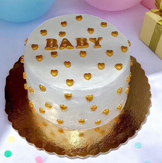 Baby Yazılı Cinsiyet Pastası